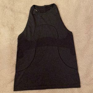 Grey lululemon tank top
